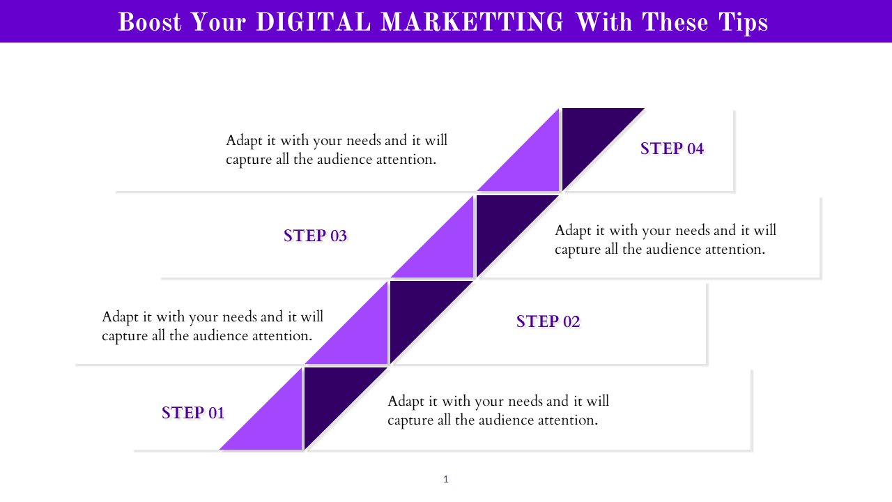 Amazing Digital Marketing Plan Example PPT Slide Design
